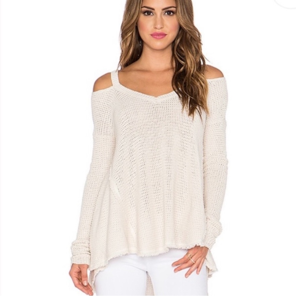 Free People Moonshine V-Neck Sweater